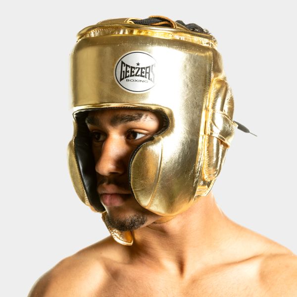 Geezers Elite Pro Headguard 2.0 - Gold